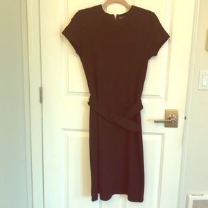 Banana Republic black wool dress
